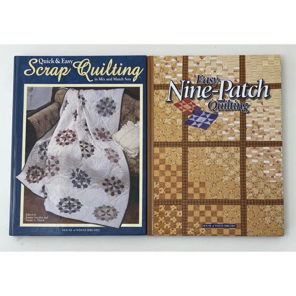 Lot of 2 Quilting Books by Sandra L. Hatch (Hardcover)